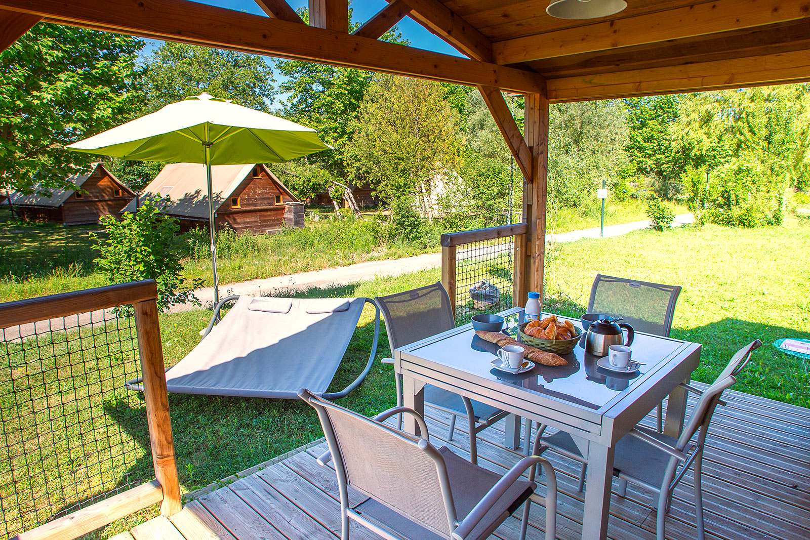 Salon du Chalet Libella — confort 7 personnes