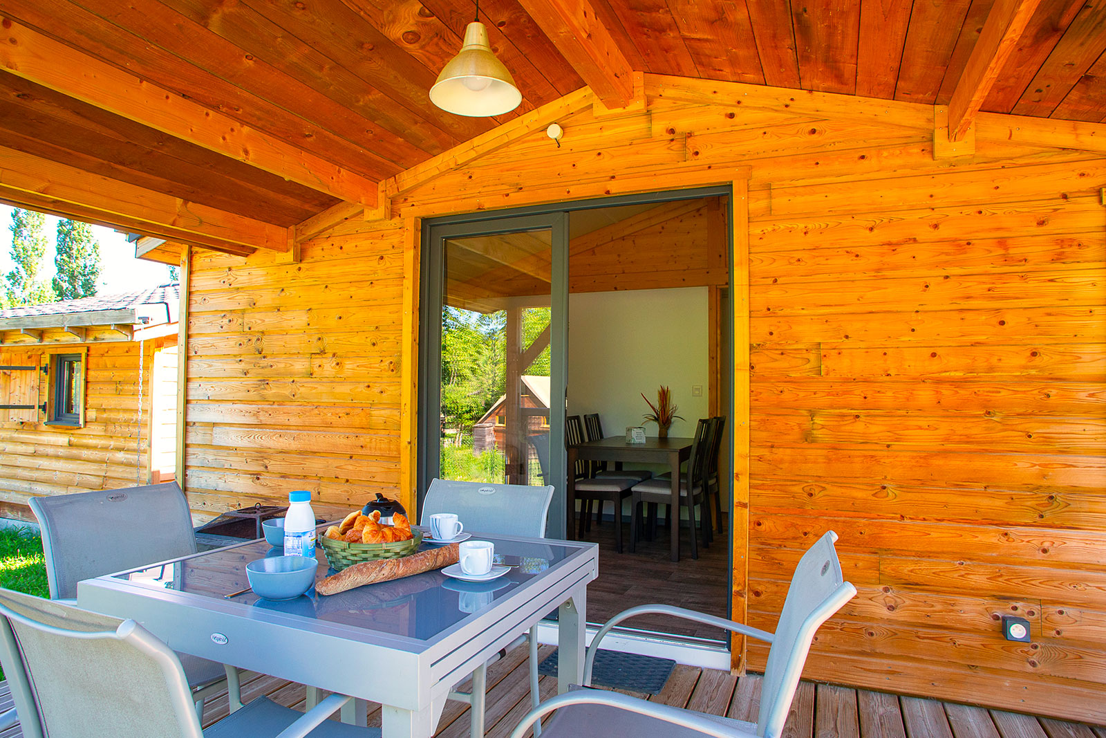 Chambre du Chalet Libella au Camping Détente et Clapotis