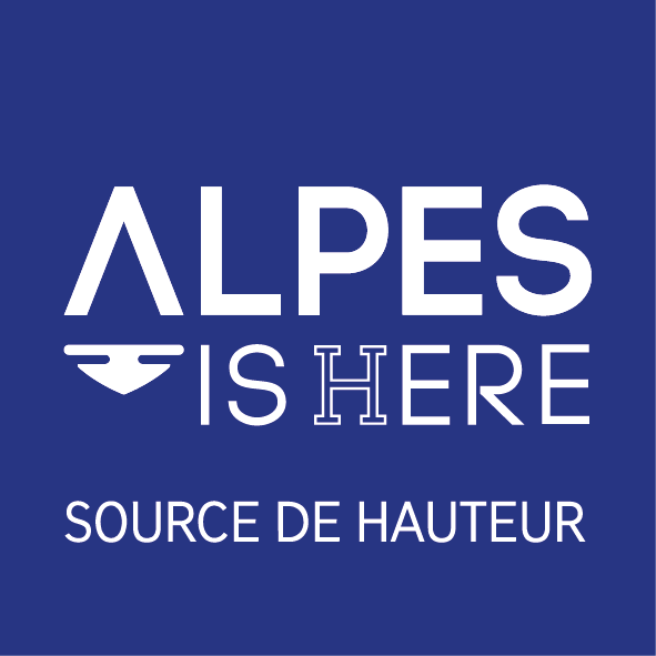 Logo Alpes Is Here - Département de l'Isère