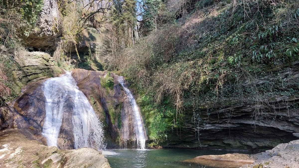 Cascades du Grenand à La Bridoire, à 25 minutes du camping Détente et Clapotis