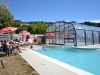 Piscine chauffée du camping familial Détente et Clapotis en Isère