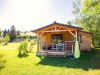 Terrasse boisée du Chalet Libella — nature et tranquillité
