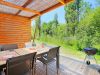 Chambre double du Natura Lodge avec literie incluse, camping Lac de Paladru