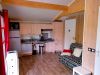 Intérieur du Chalet PMR aménagé pour personnes à mobilité réduite, camping Isère