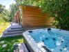 Natura Lodge dans son environnement naturel, camping éco-responsable Lac de Paladru